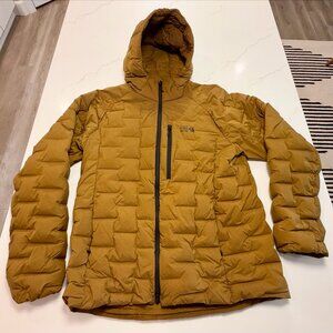Mountain Hardwear Men's Stretchdown™ Hoody - Large Brown